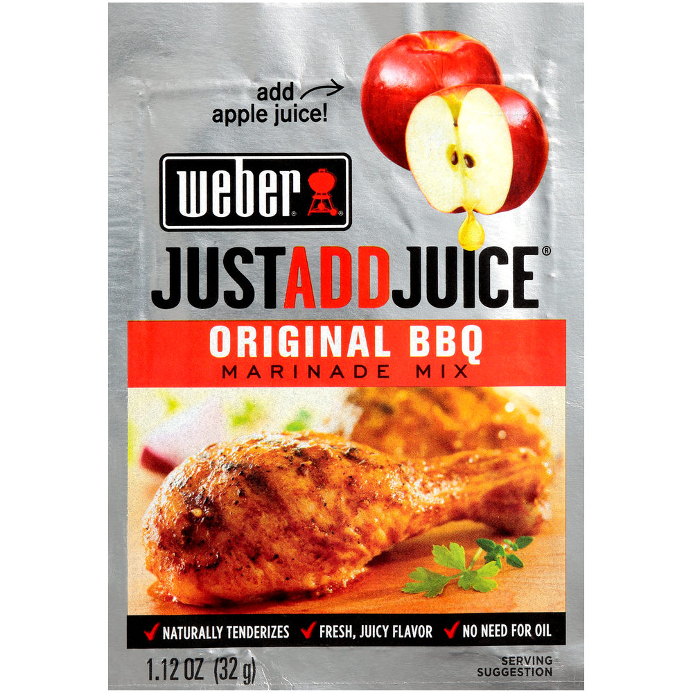 Just Juice® BBQ Marinade Mix Weber Seasonings