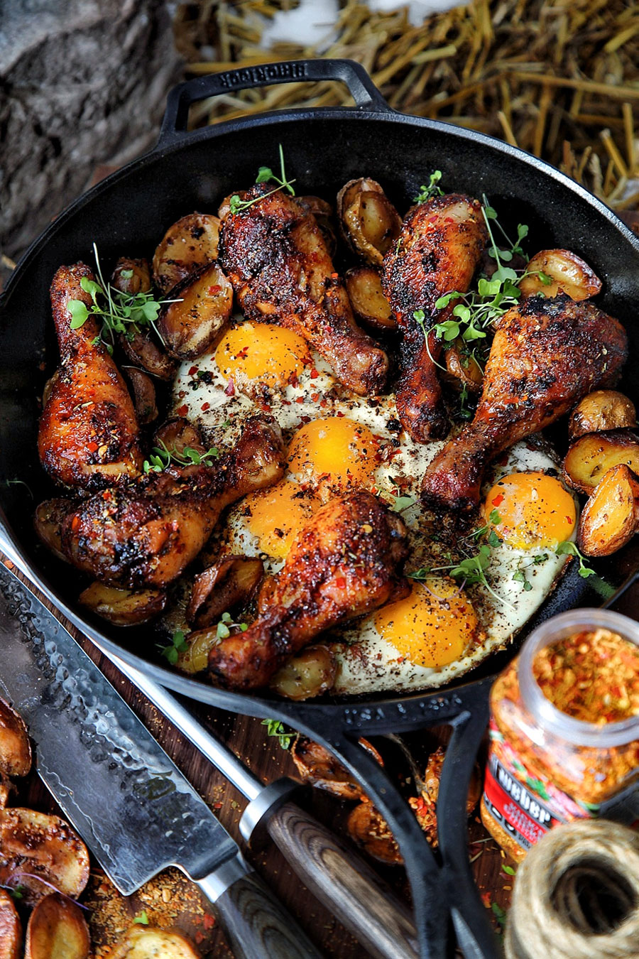 Kick'N Chicken Breakfast Skillet - Weber Seasonings