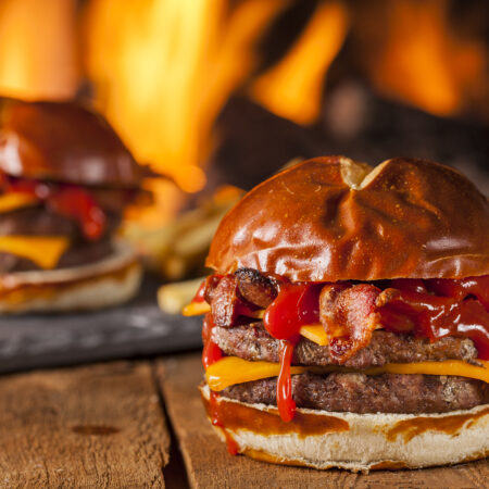 Image of Beef, Bacon & BBQ Burger Recipe