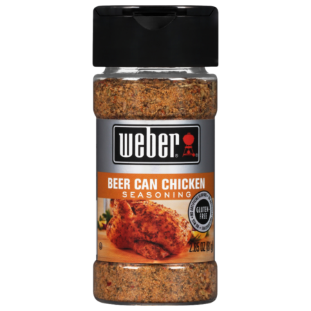 Get the Best Flavor with Weber's Beer Can Chicken Seasoning!