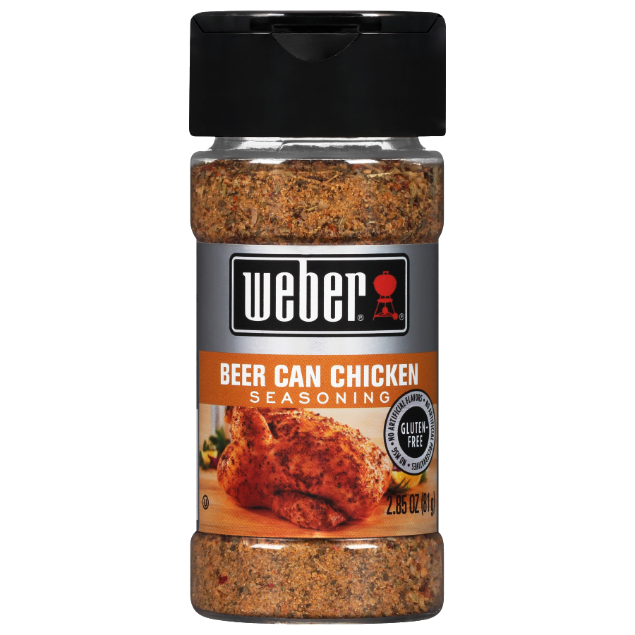 Get the Best Flavor with Weber's Beer Can Chicken Seasoning!